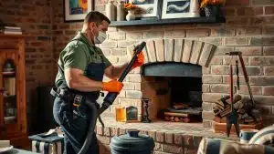 What is the average cost to have a chimney cleaned?