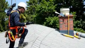 What is the average cost to replace a chimney crown?